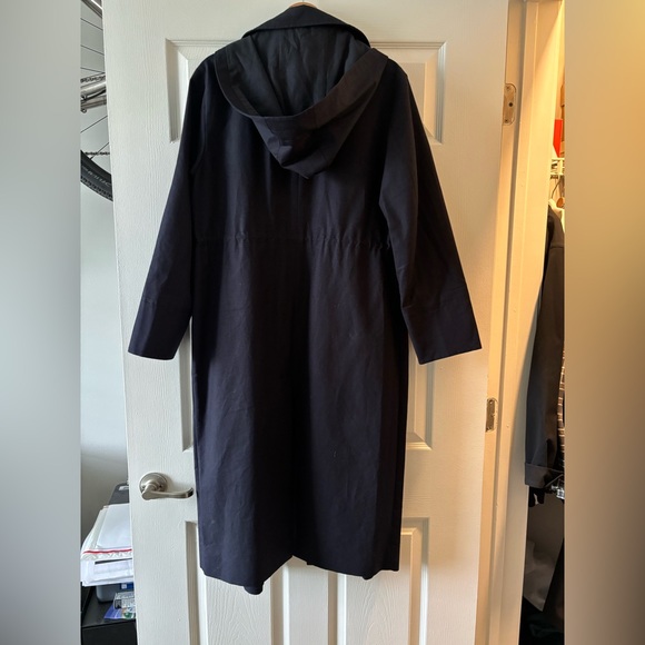 Reserved Navy Coat with Hood - Picture 5 of 8
